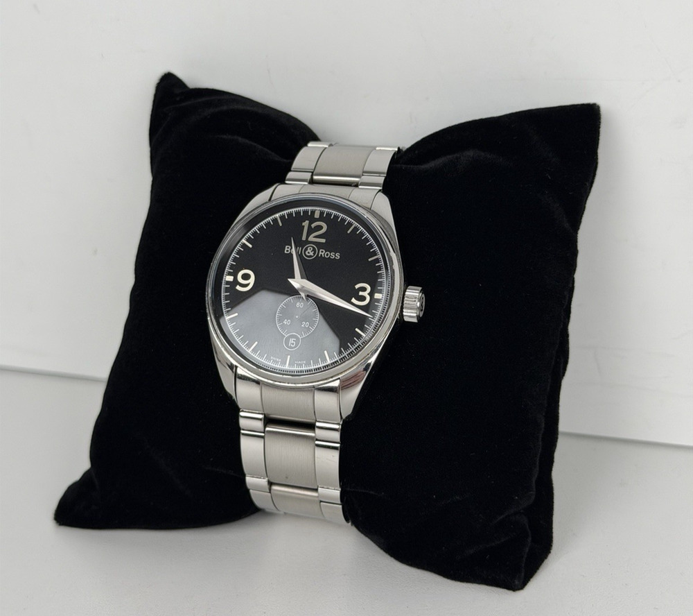 Bell & Ross 123 Watch Stainless Steel Case and Bracelet 38mm